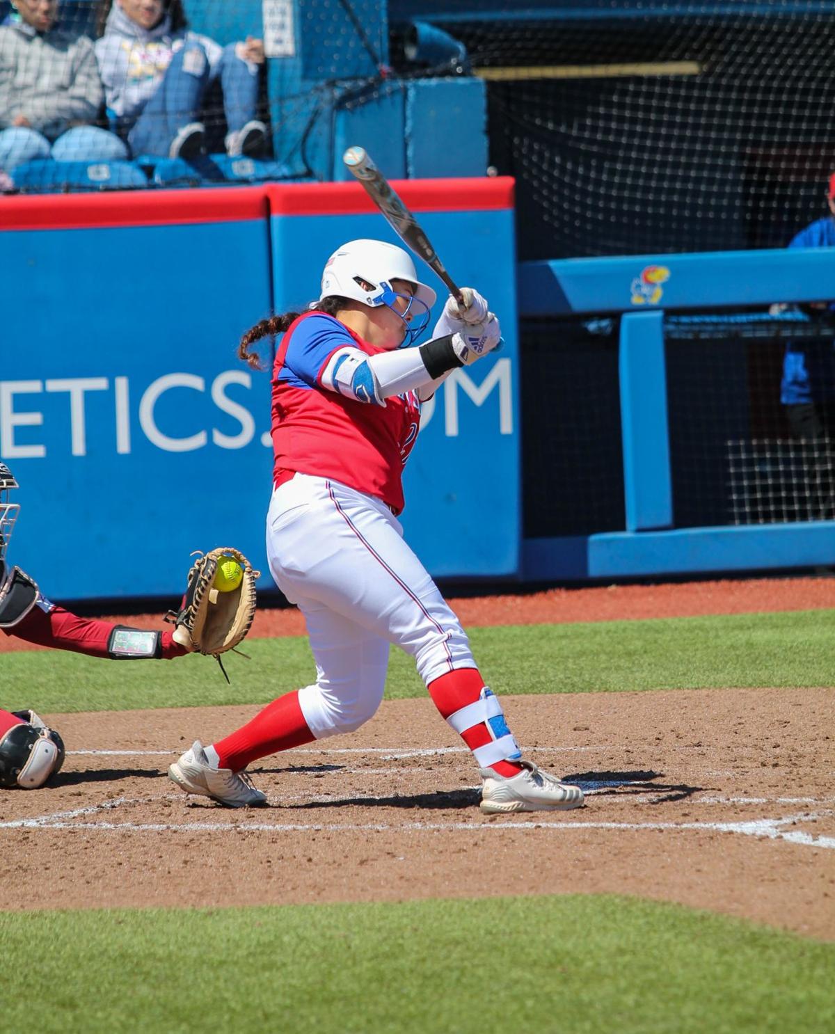 KU softball picks up impressive win over No. 12 Texas Tech Sports