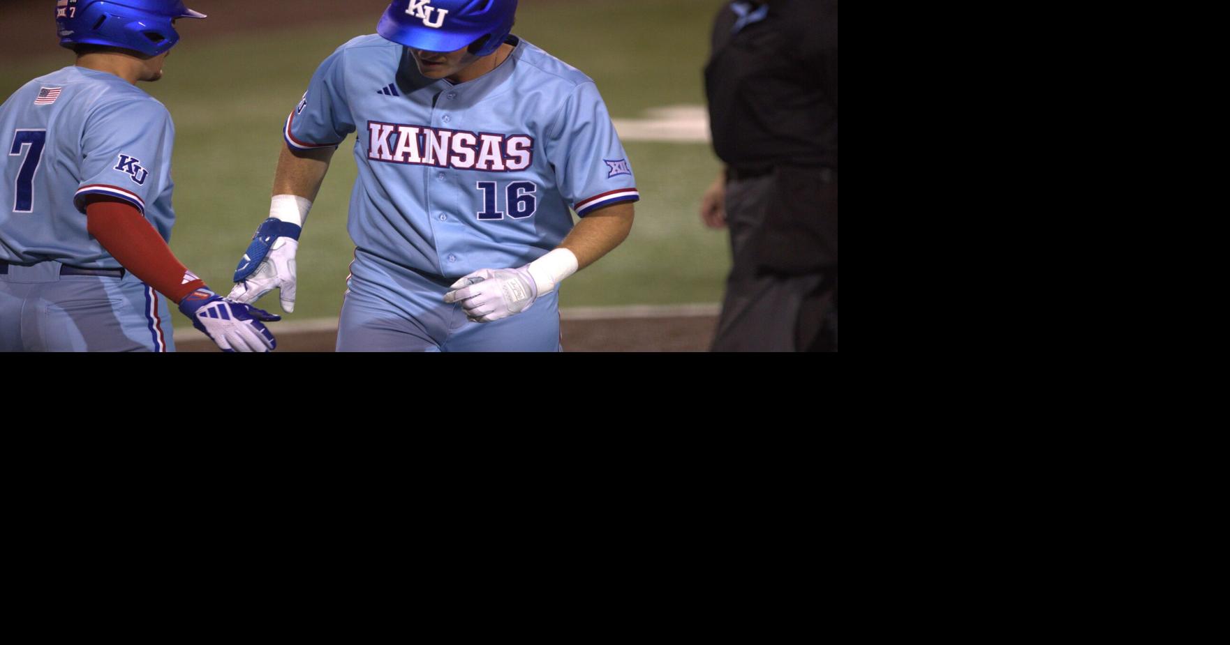 Dykhoff’s two home run night lifts Kansas to win over BYU