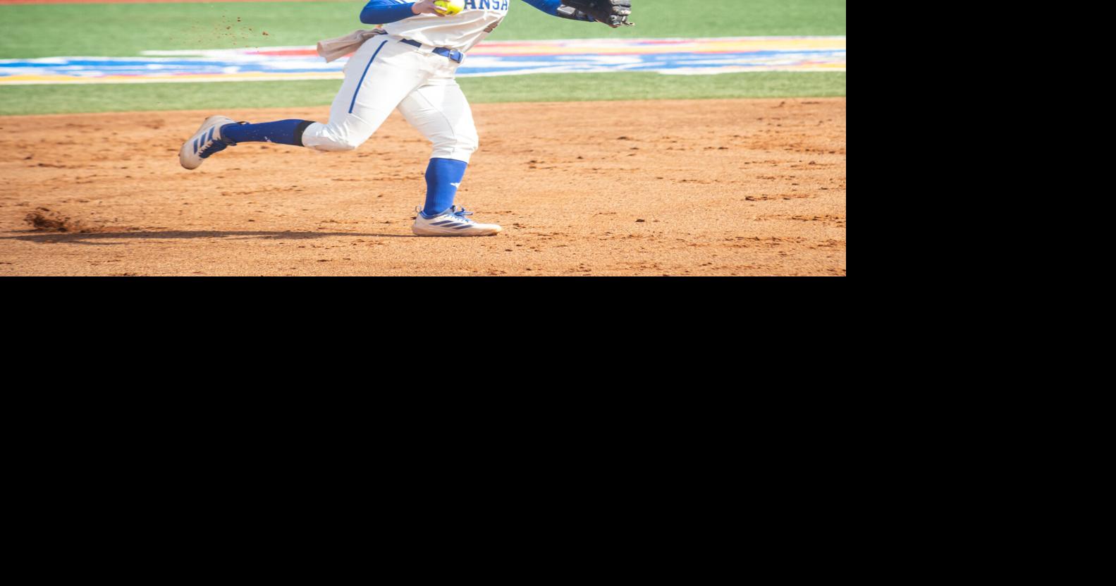 Kansas softball splits double header with No. 20 Arizona State