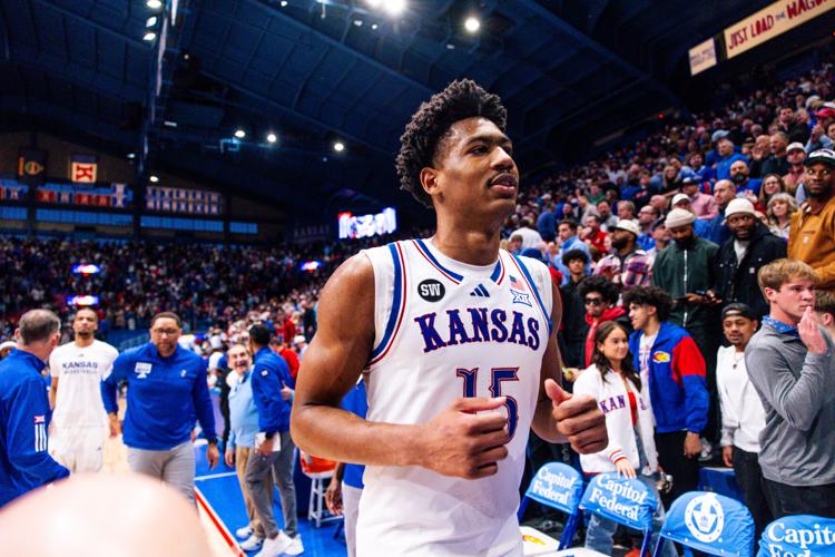 Turned up" Bryson Tiller makes statement as Kansas holds off BYU | Sports | kansan.com