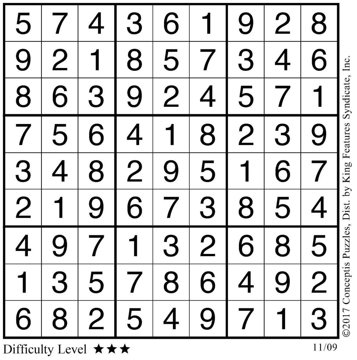 Puzzle Answers For November 9 Arts Culture Kansancom