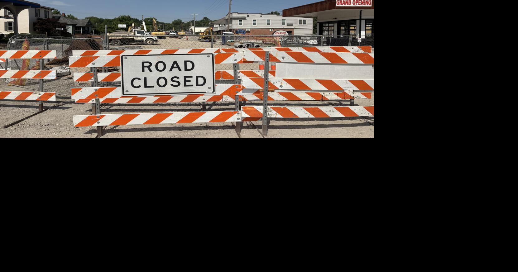Ninth Street businesses strained by ongoing watershed construction project
