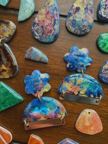 My Store Flower Resin Charms
