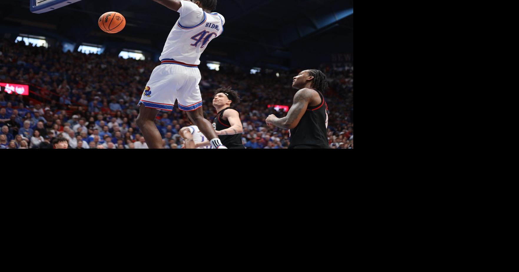 Kansas 71, Utah 59: Flory Bidunga’s elite two-way play leads Jayhawks past Utes