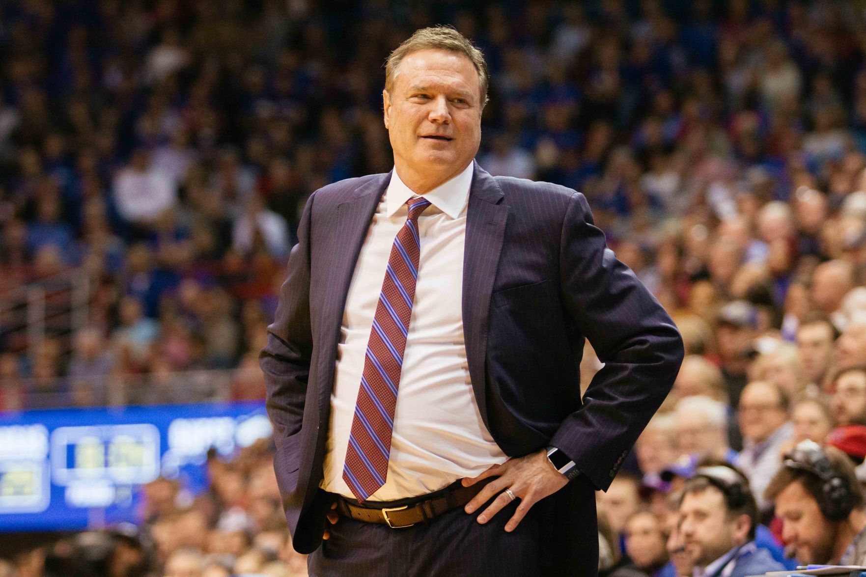 Bill Self Prepares Kansas Men's Basketball To Play Under Unprecedented ...