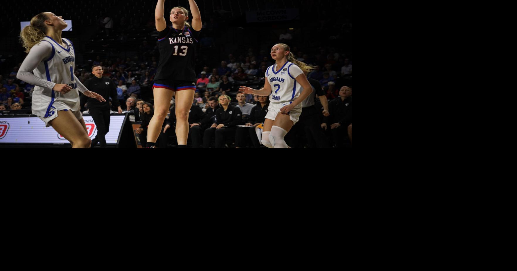 Kansas women’s basketball season ends in loss to BYU in WBIT semis