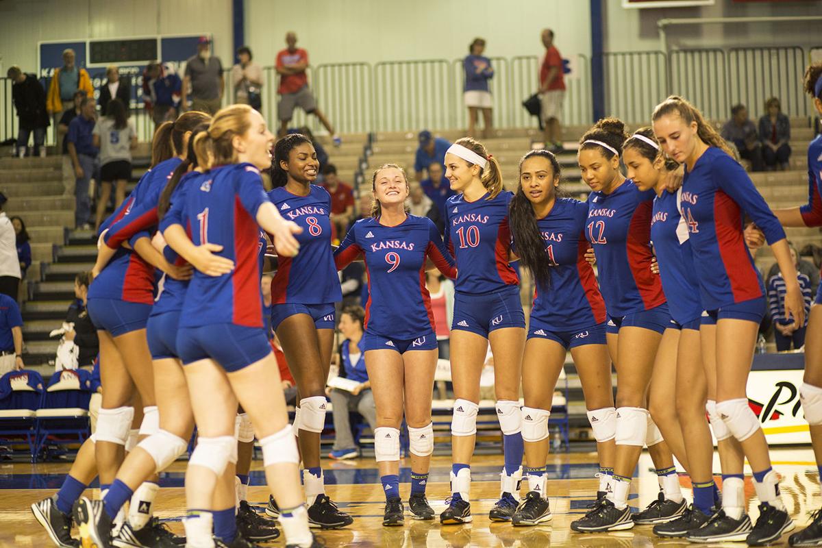 KU volleyball breaks record for best start in school history with win