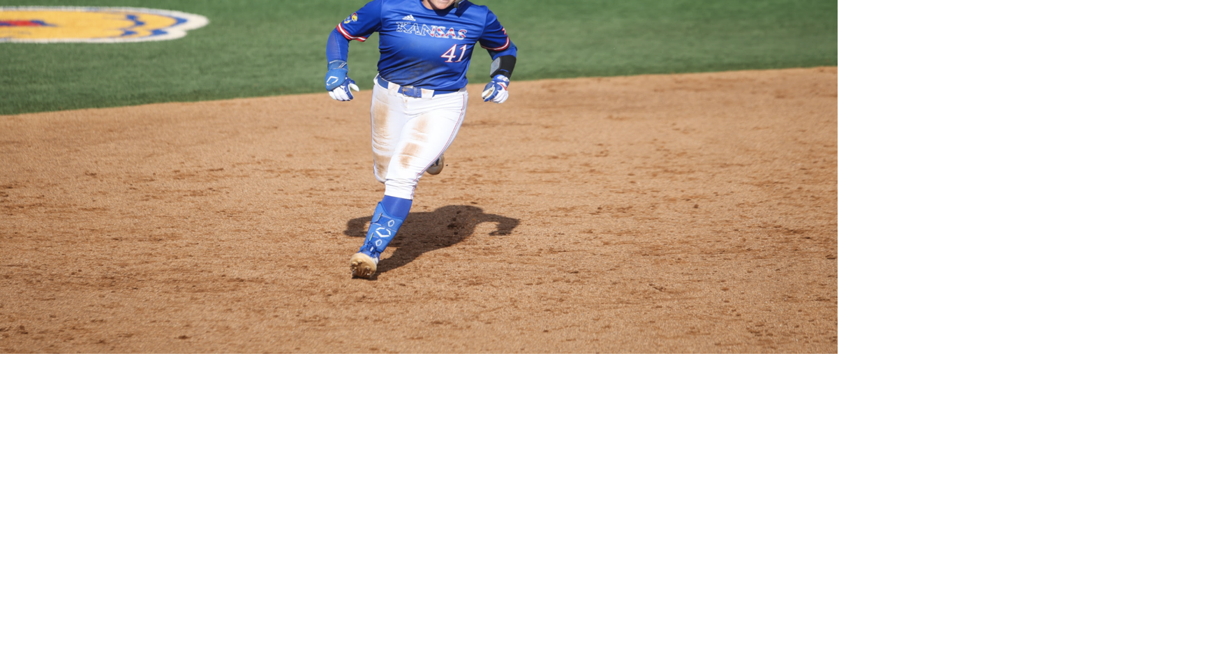 Kansas softball run rules Wichita State, caps off sweep of Shockers