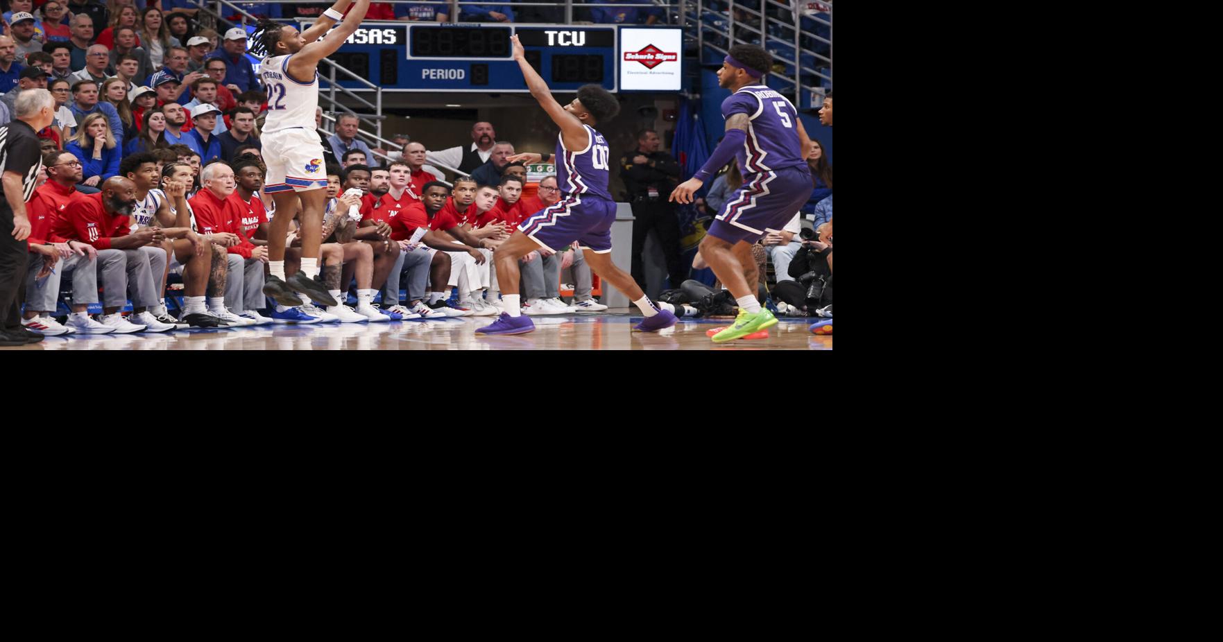 Kansas 104, TCU 100: Jayhawks charge back in overtime thriller