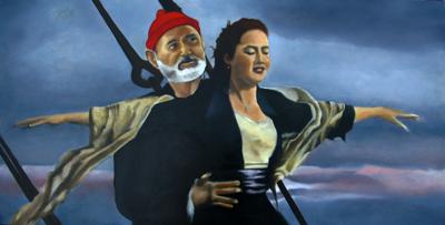 Lawrence Artist Leo Hayden Paints Bill Murray Into Iconic