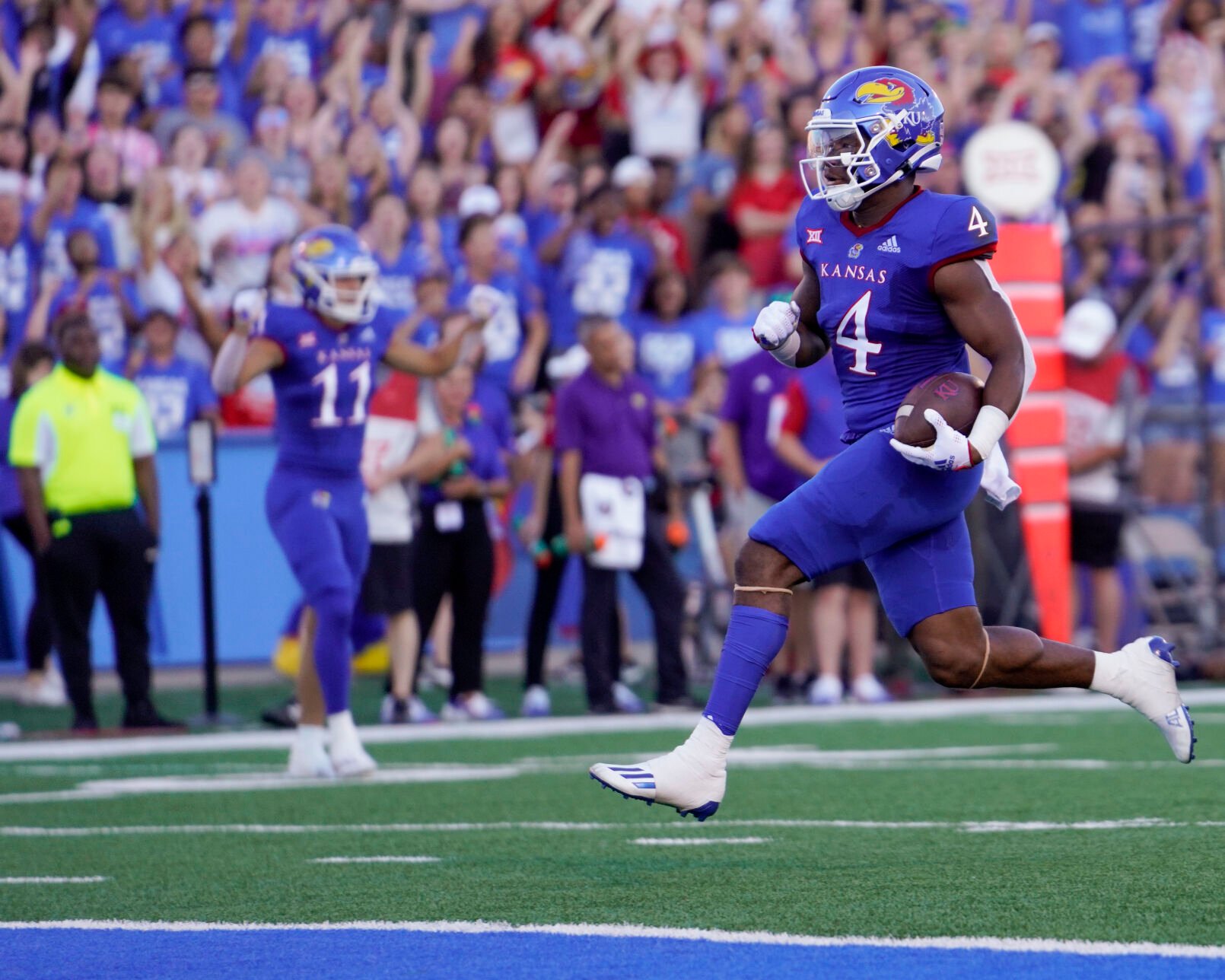 Lance leipold addresses a new look at west virginia matchup heading 