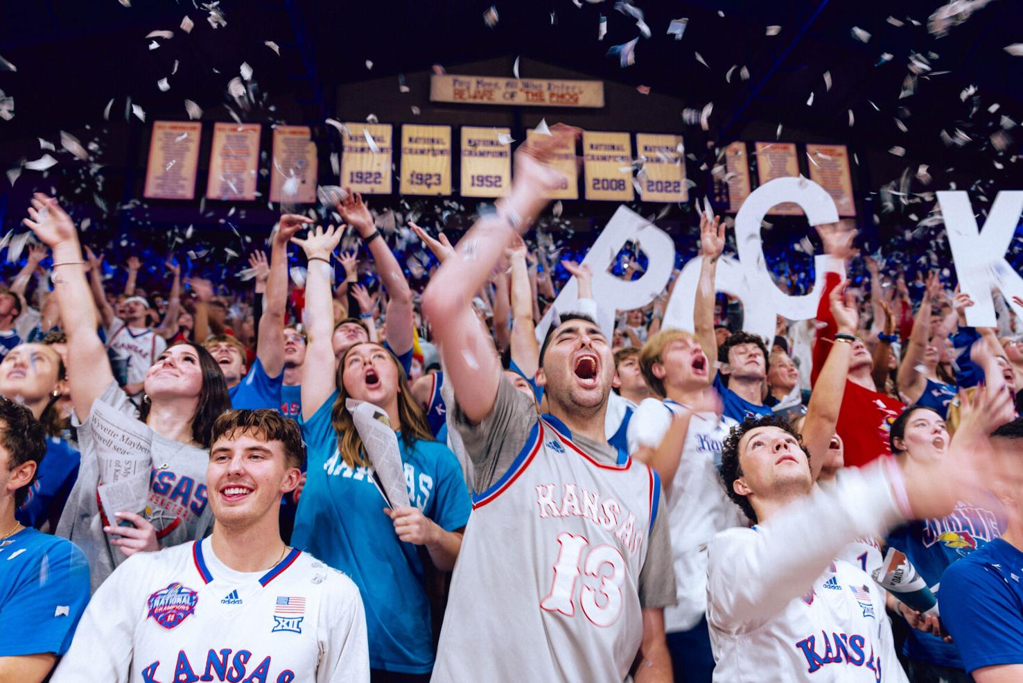 KU Athletics announces new gate policy for Allen Fieldhouse to enhance