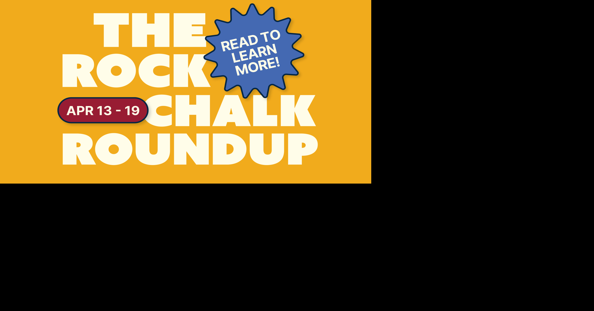 Rock Chalk Roundup: Earth Day, film screenings and TEDx KU talks