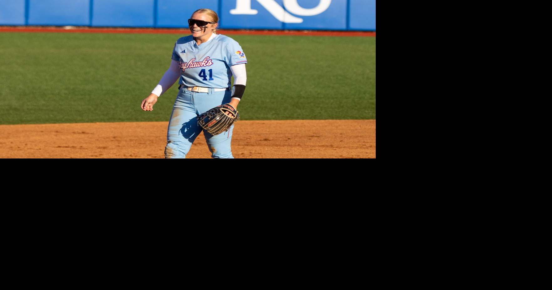 Kansas softball dominates doubleheader to open 2026 season