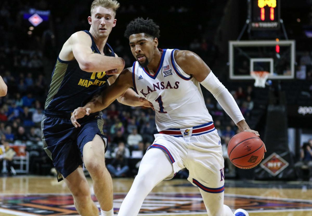 Ku Men S Basketball Rallies After Impeccable First Half By