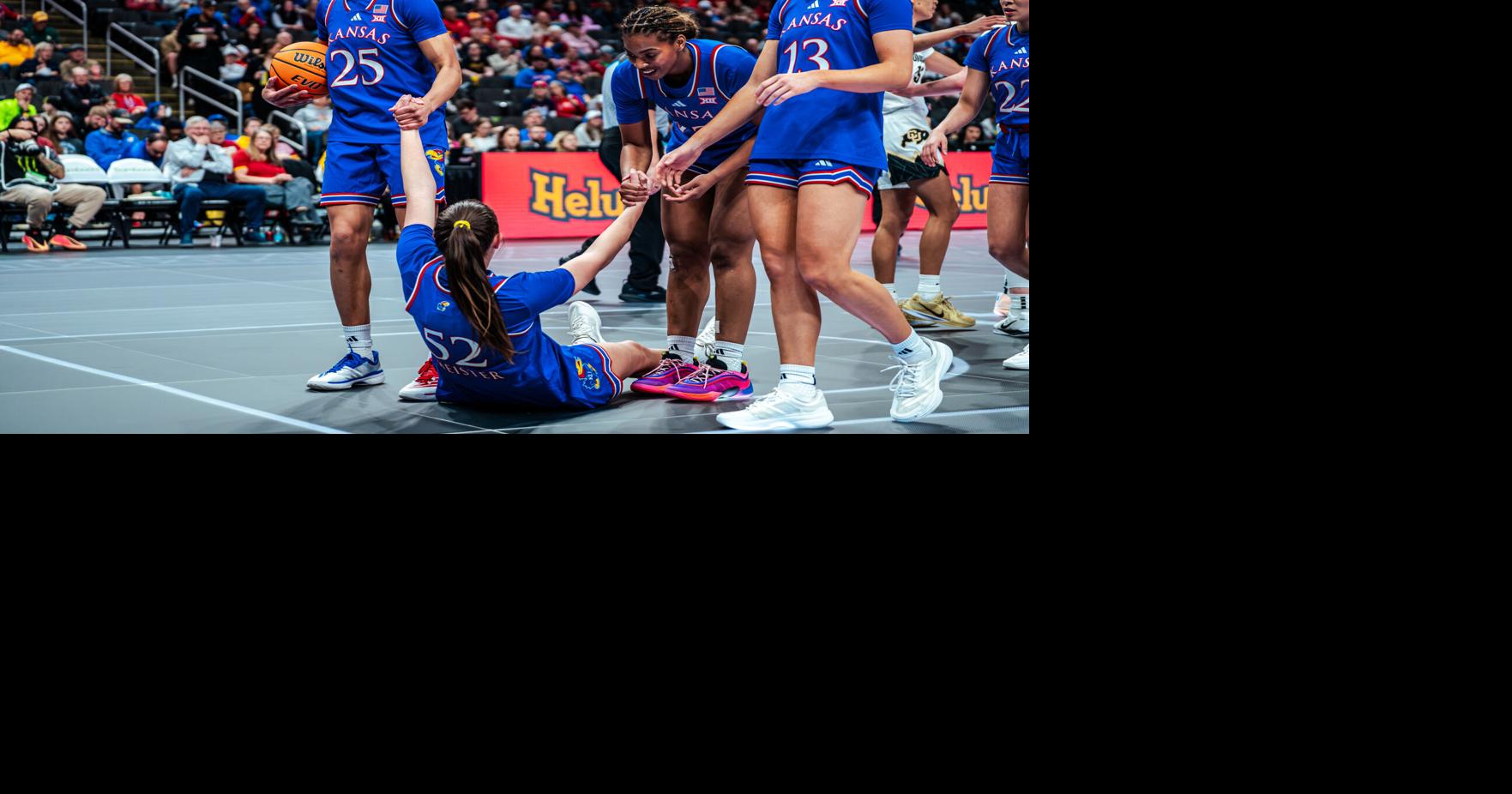 Kansas women’s basketball reflects on season after Big 12 tournament second round loss