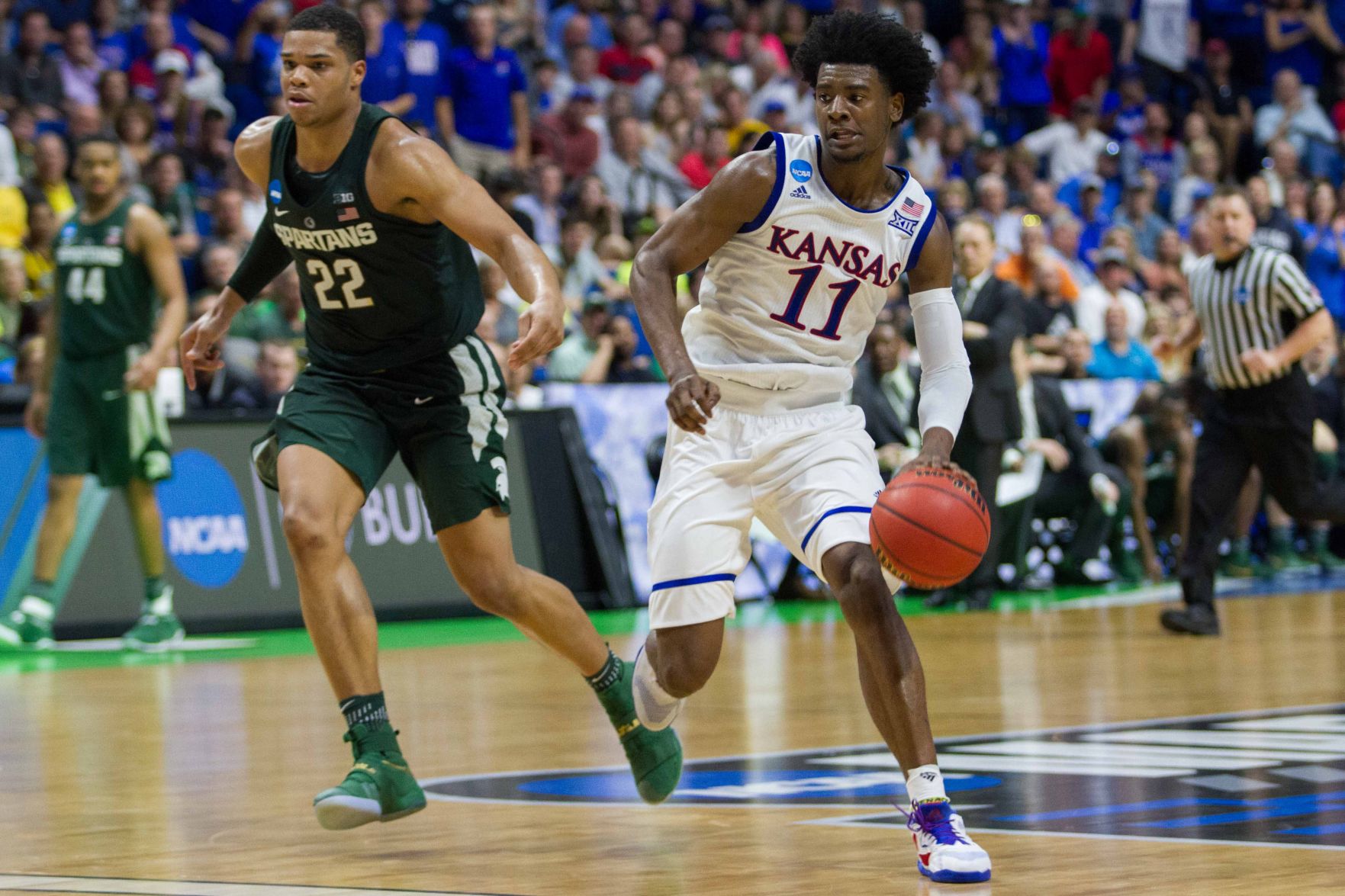 Gallery: Men's Basketball Vs. Michigan State | Gallery | Kansan.com