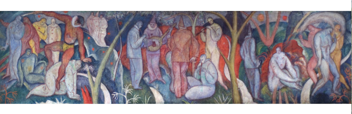 Albert Bloch S Frieze For A Music Room Finds A Permanent Home In