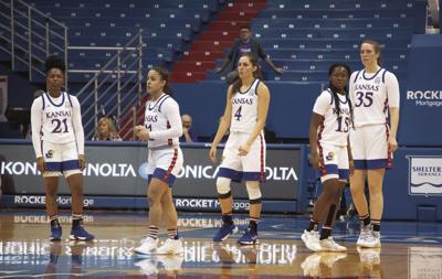 Kansas Women S Basketball Rolls To Lopsided Victory Over Uic