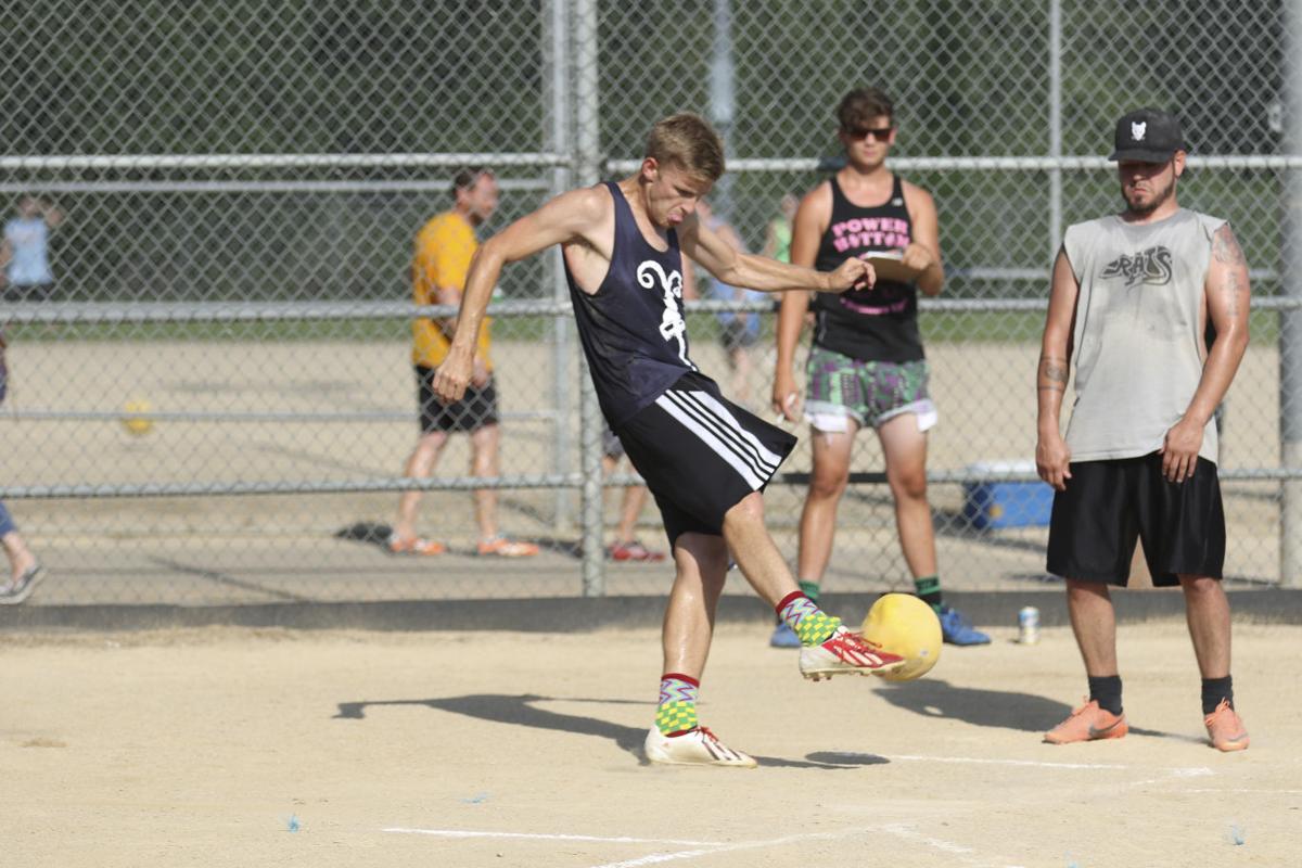 Kaw Valley Kickball League competes in Lawrence Sports