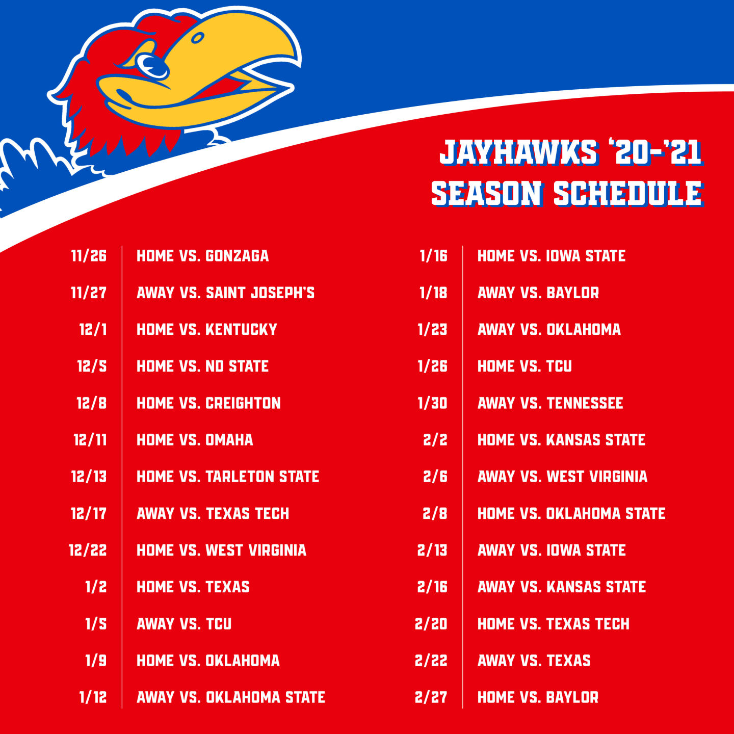 Ku Printable Basketball Schedule Printable Word Searches Ku Printable Basketball Schedule Printable Word Searches