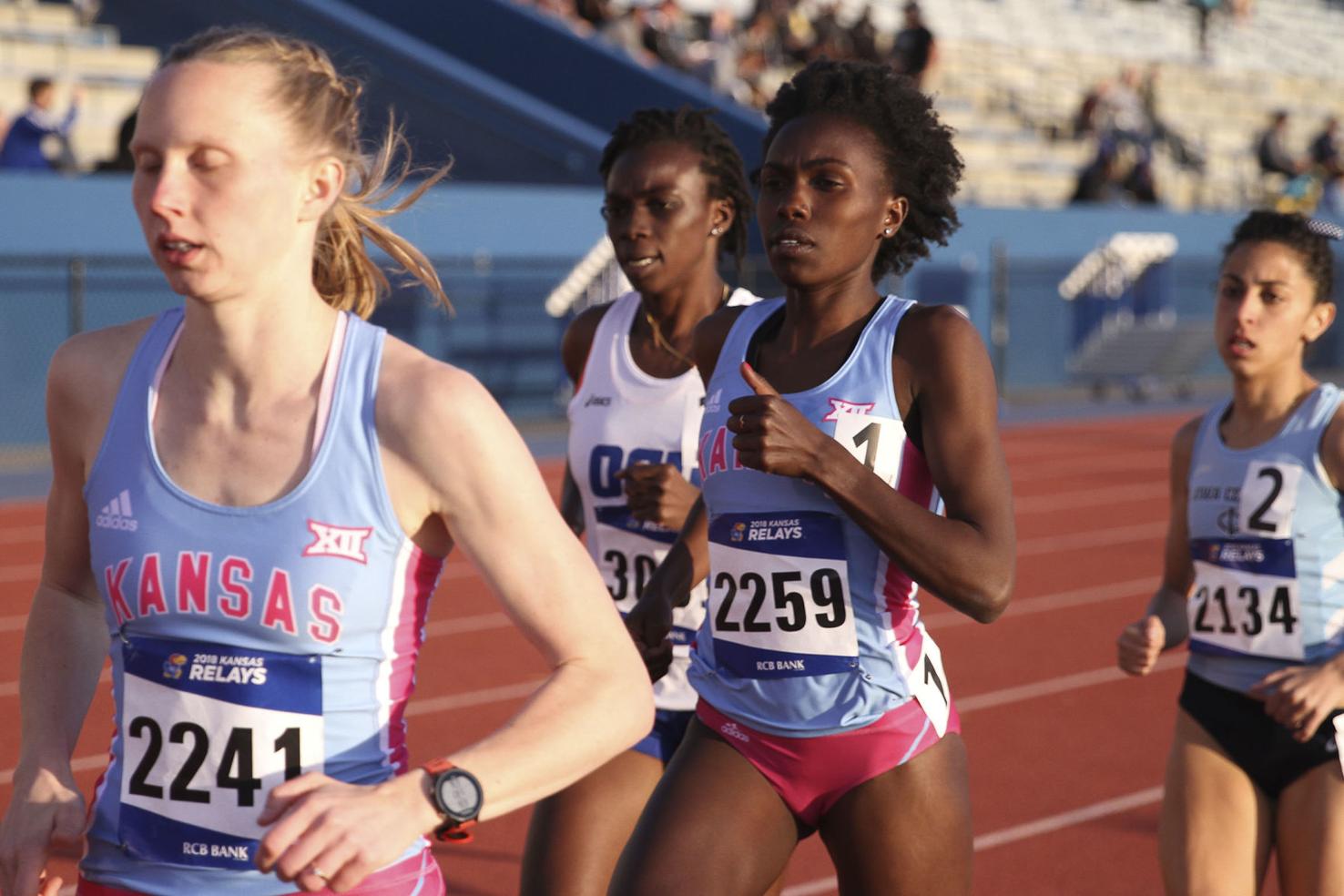 Kansas track and field finishes 3rd and 4th in Big 12 Championship