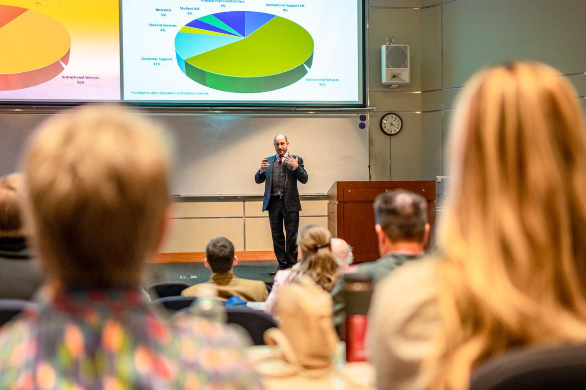 provost outlines next steps of budget cuts faculty still wants