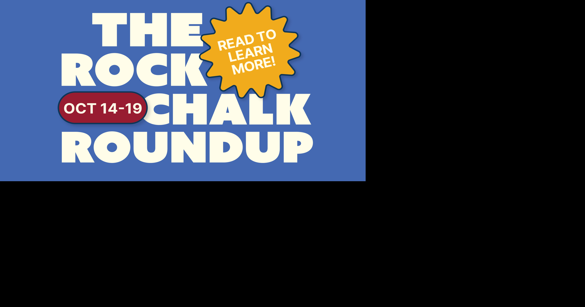 Rock Chalk Roundup: Indigenous Peoples’ Day, Zombie Walk, Late Night in the Phog