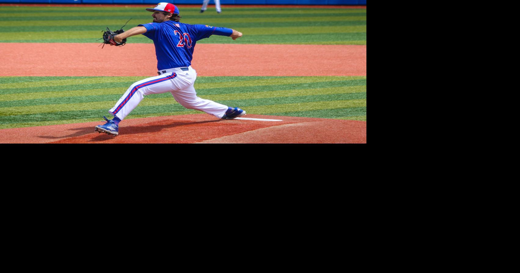 Starting pitching durable in Kansas baseball’s doubleheader split ...
