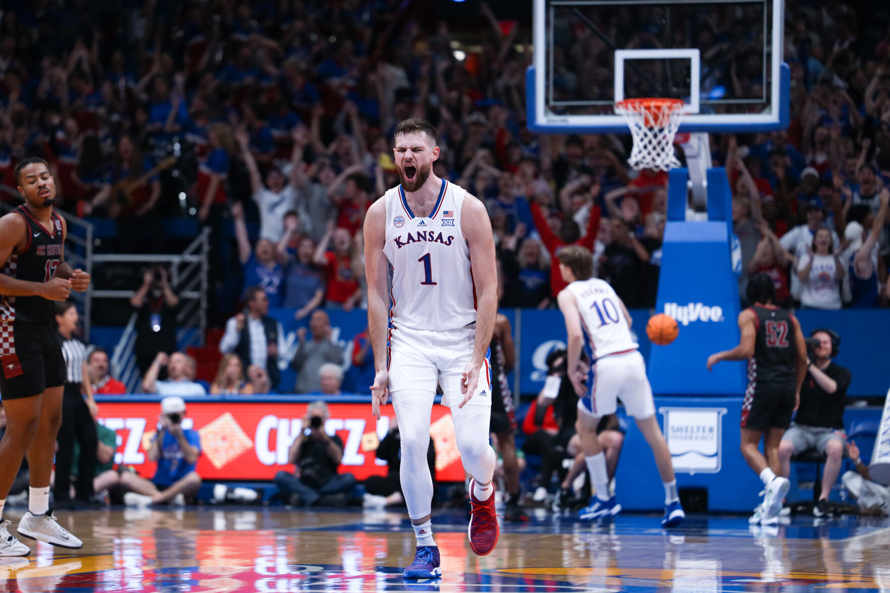 Ku Vs NC Central Dickinson Celebration | | Kansan.com