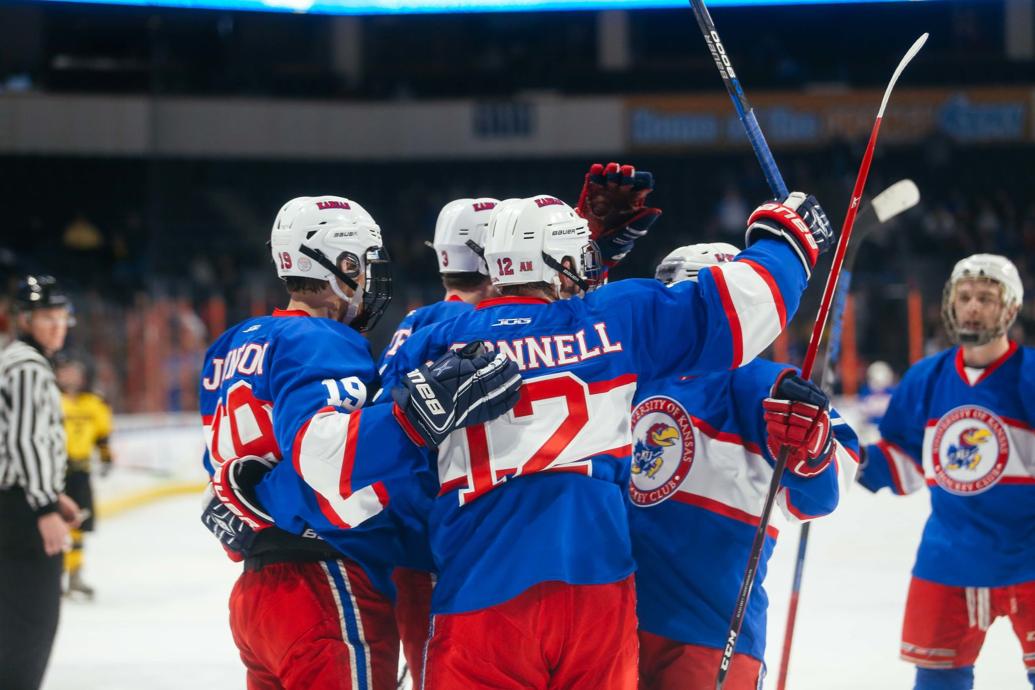 KU club hockey taking "win it or bust" mentality to national tournament