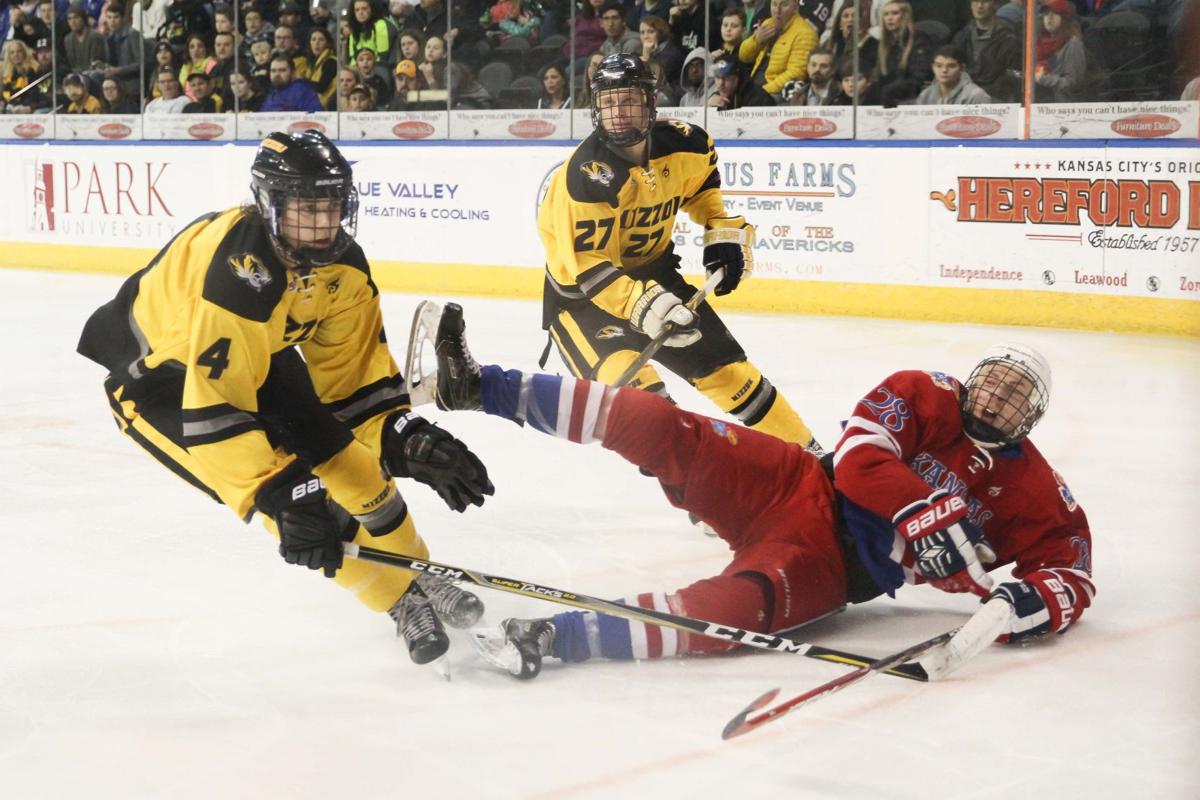 KU and Mizzou club hockey game produces classic Border War battle