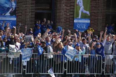 Photos of Royals Fans at World Series Parade