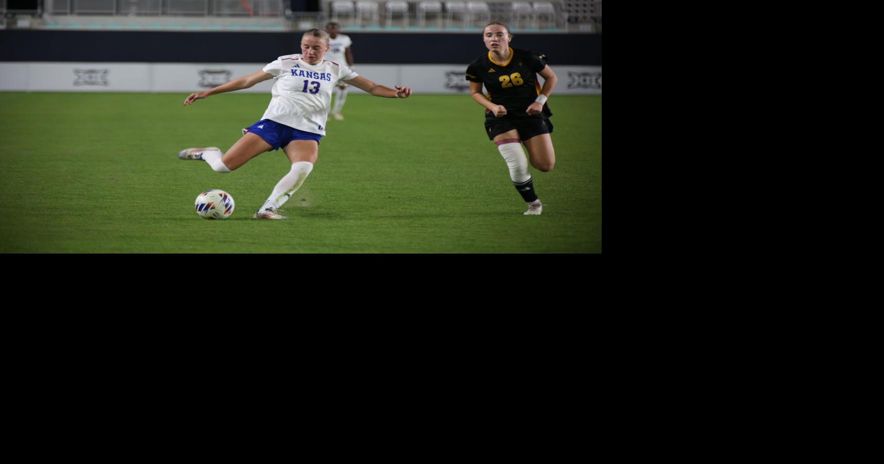 Kansas soccer overpowers Arizona State in Big 12 tournament opener