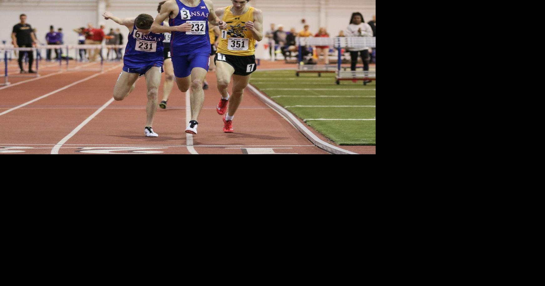 After two-month break, KU track and field claims Sunflower Triangular ...
