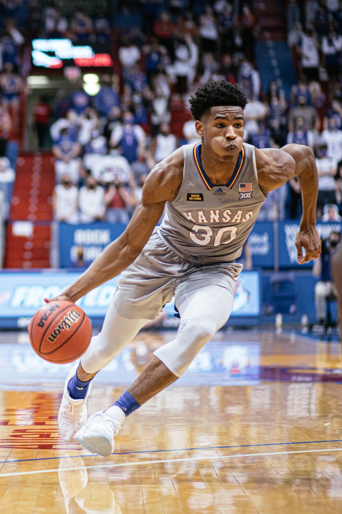 Ochai Agbaji Declares For The NBA Draft, Plans To Maintain NCAA ...