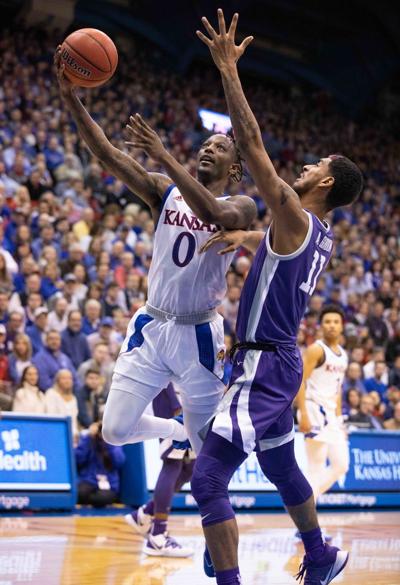 Kansas Men S Basketball Dominates Rival Kansas State In Sunflower