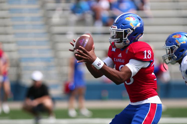 Gallery: KU spring football game | Gallery | kansan.com