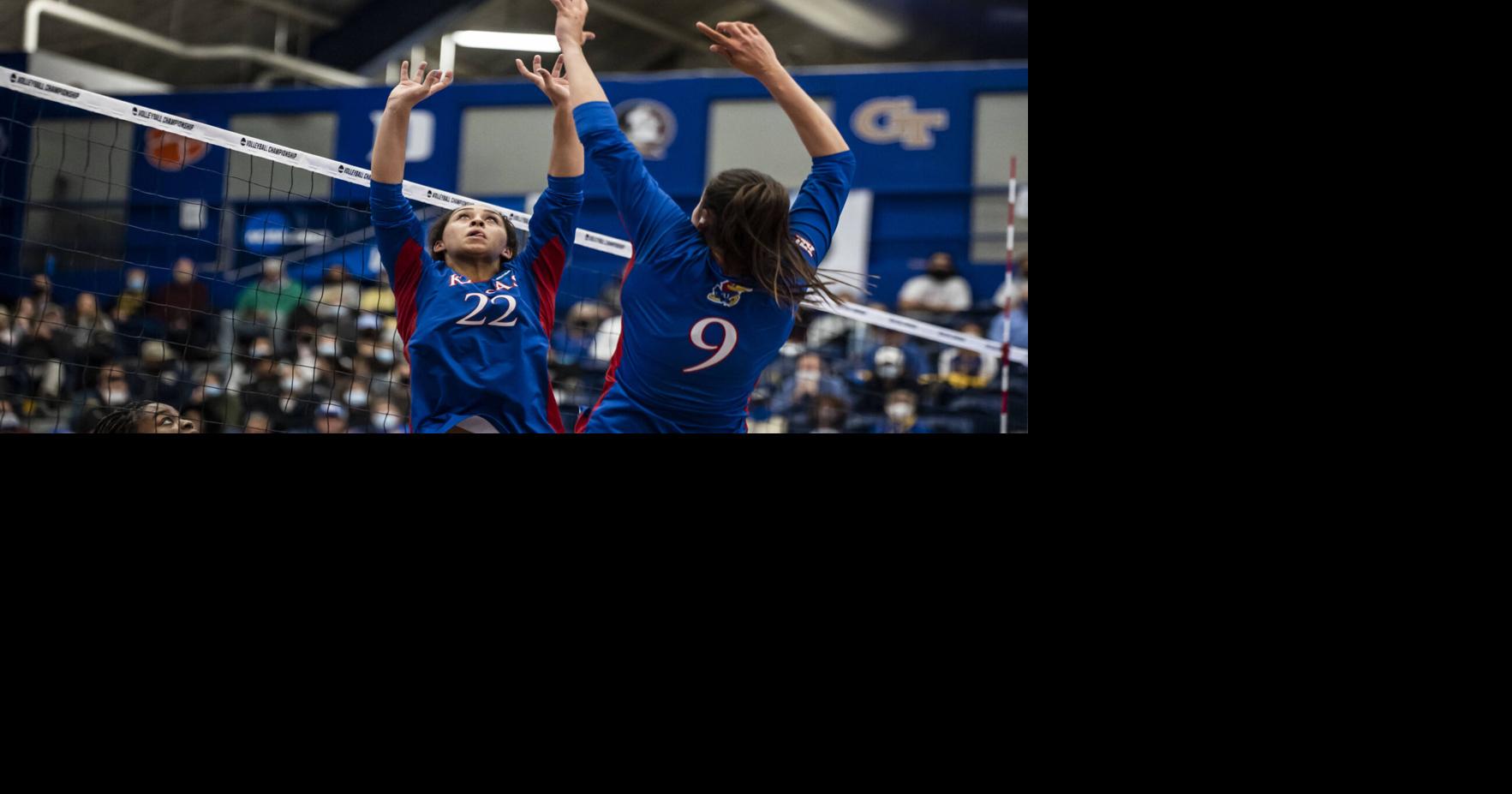 Kansas Volleyball sweeps all three games during the Utah Classic
