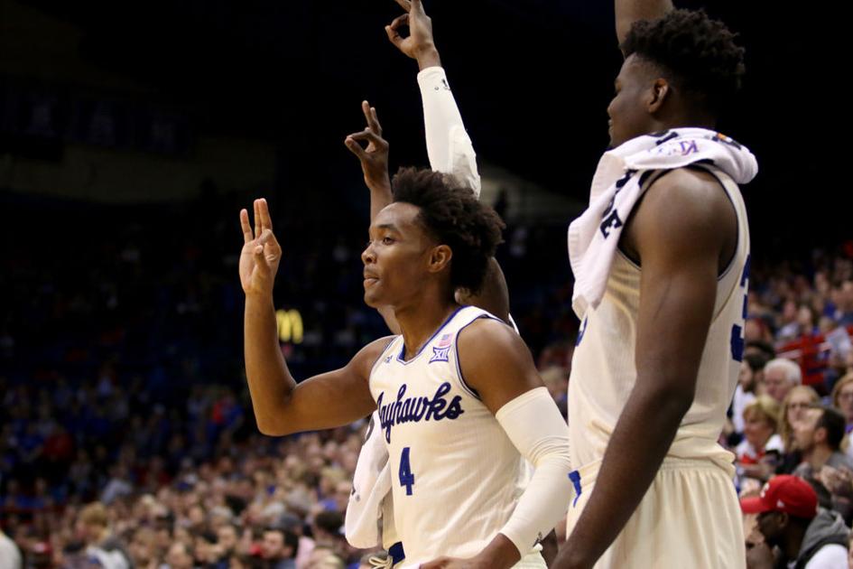 Kansas Basketball Sets New Three Point Record In Rout Of Texas