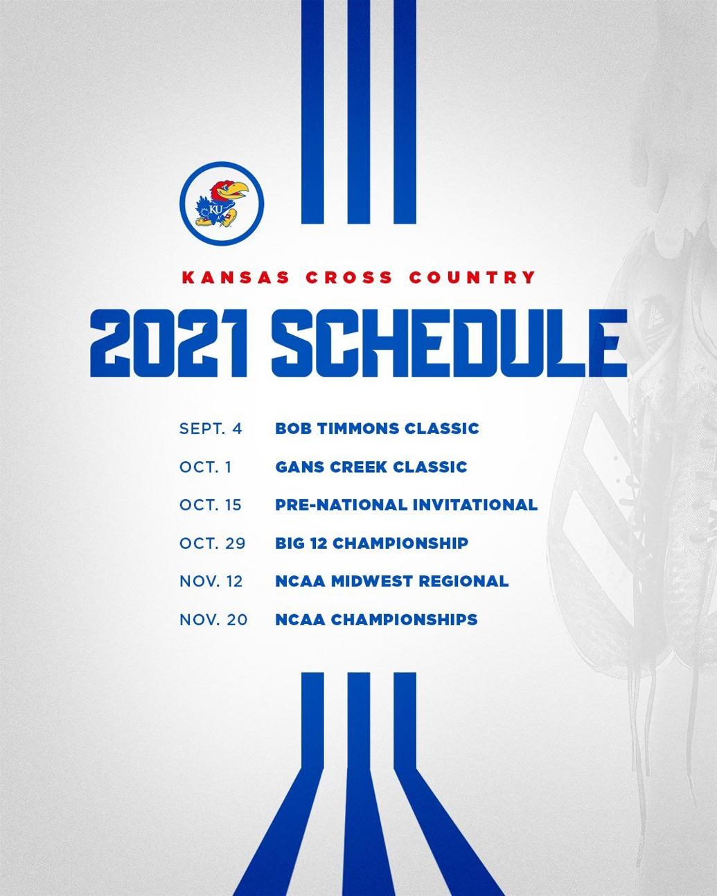 Kansas Cross Country releases 2021 season schedule | Sports | kansan.com Kansas Cross Country releases 2021 season schedule | Sports | kansan.com