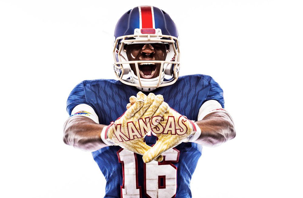 Kansas Football Unveils New Uniforms – Kansas Jayhawks