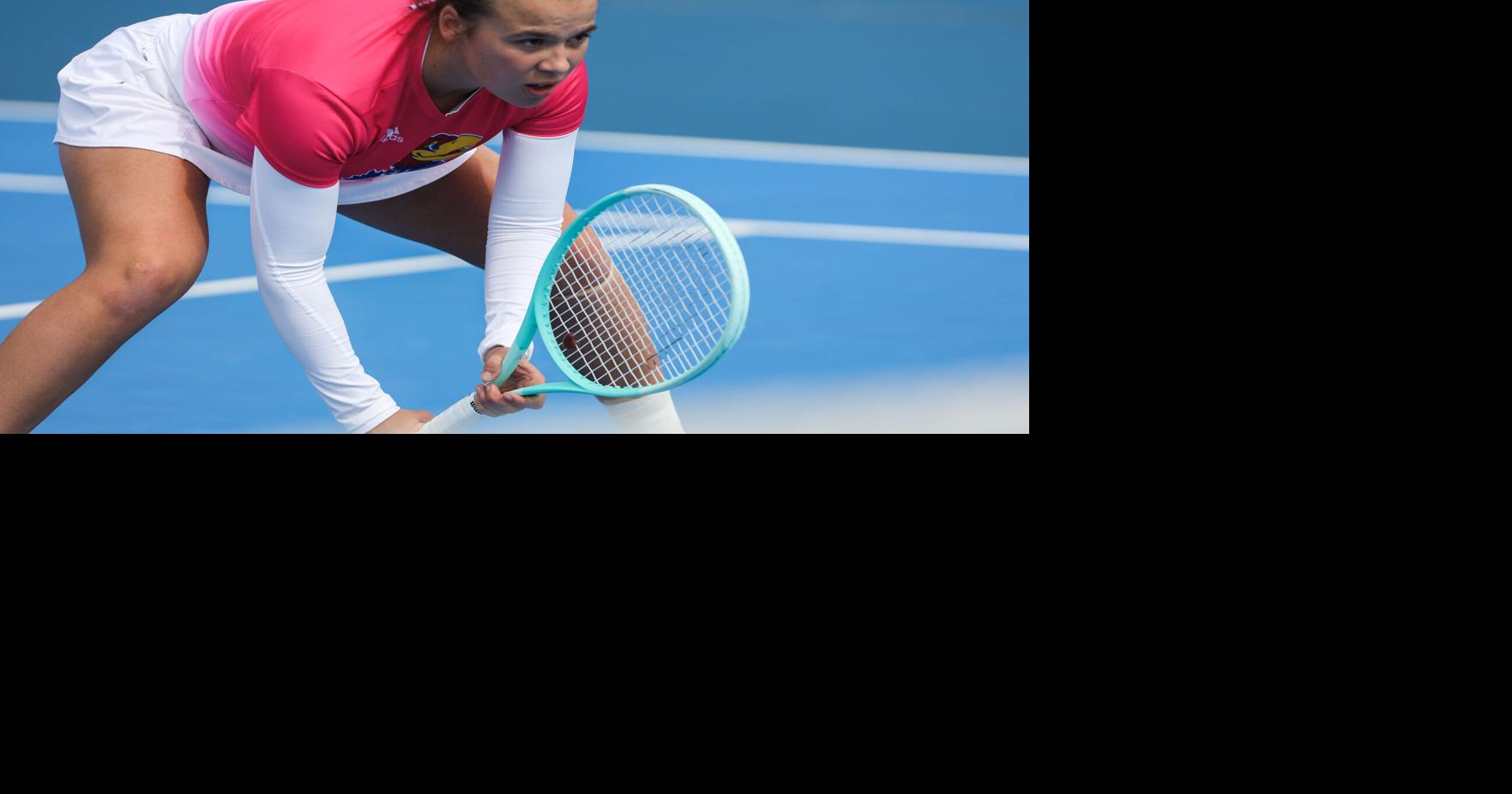 Kansas tennis skunks South Dakota, West Virginia in dominant 4-0 wins