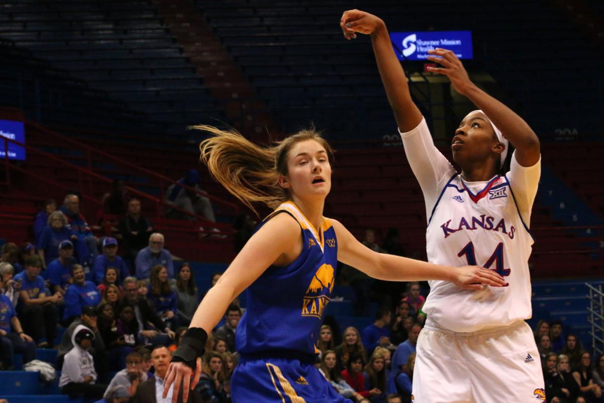 Kansas Women S Basketball Defeats Iona In Back And Forth Game
