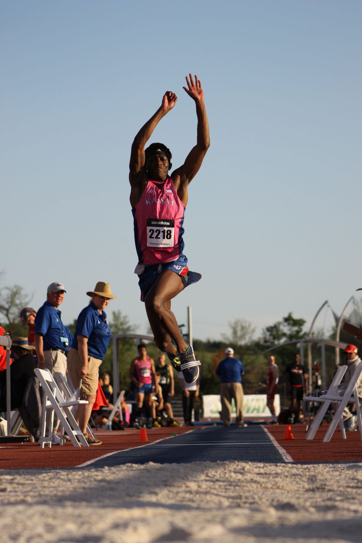 Kansas track and field athletes set several personal bests at Rod