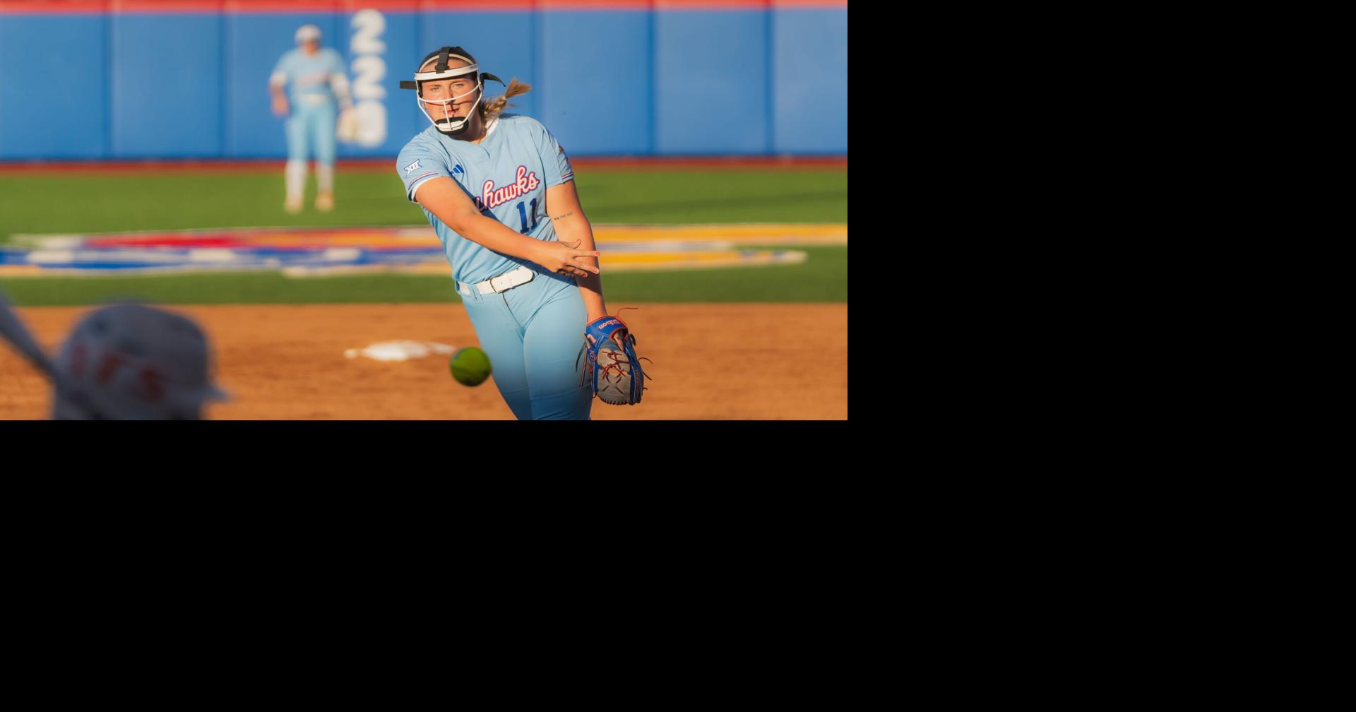 Early deficit too much as Kansas softball falls to Arkansas, 11-3