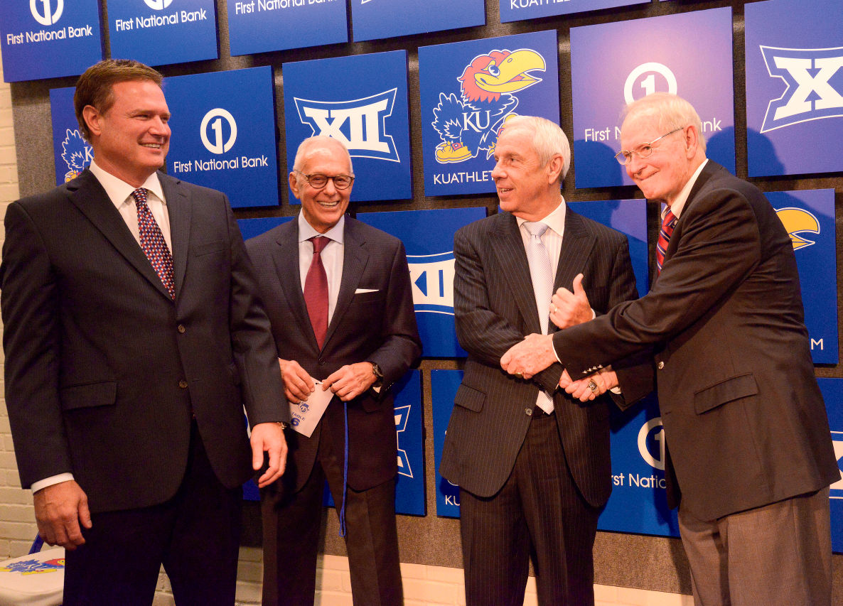 Basketball coaches embrace the tradition of Allen Fieldhouse despite