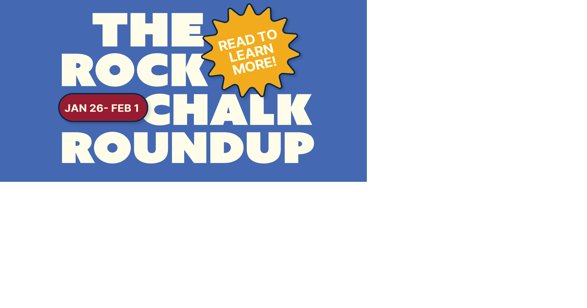 Rock Chalk Roundup: Turkish crafts, dance raves, KU basketball and more