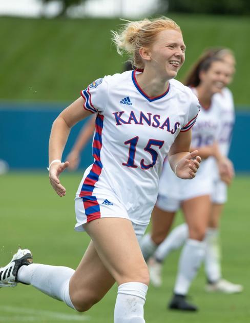 Aggressive Defense Key To Kansas Soccer S Shutout Over Loyola