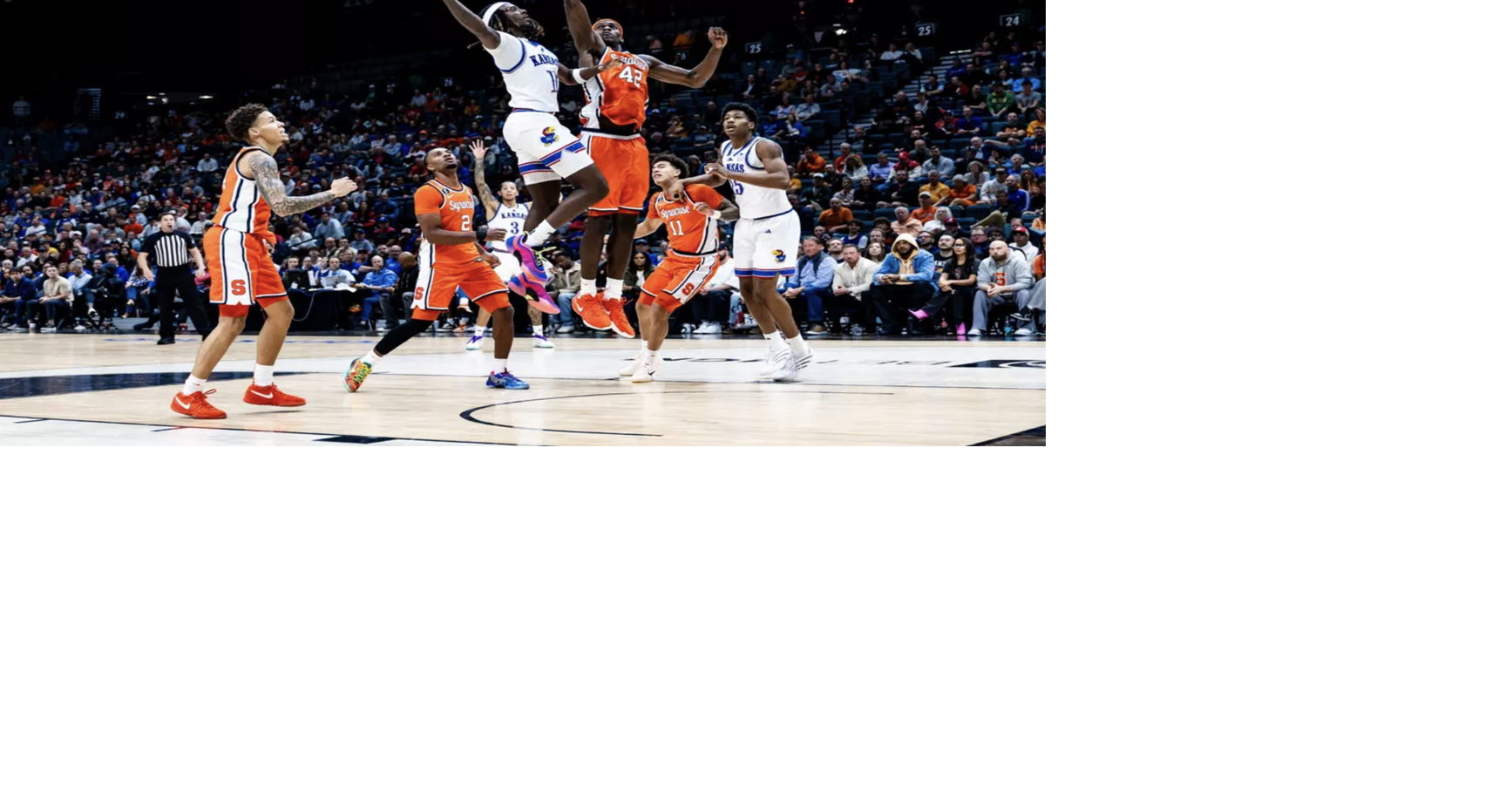 Kansas 71, Syracuse 60: Balanced offensive attack leads Jayhawks to 2-0 start at Players Era